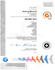 ISO Zertifikat 2021 - 2024
